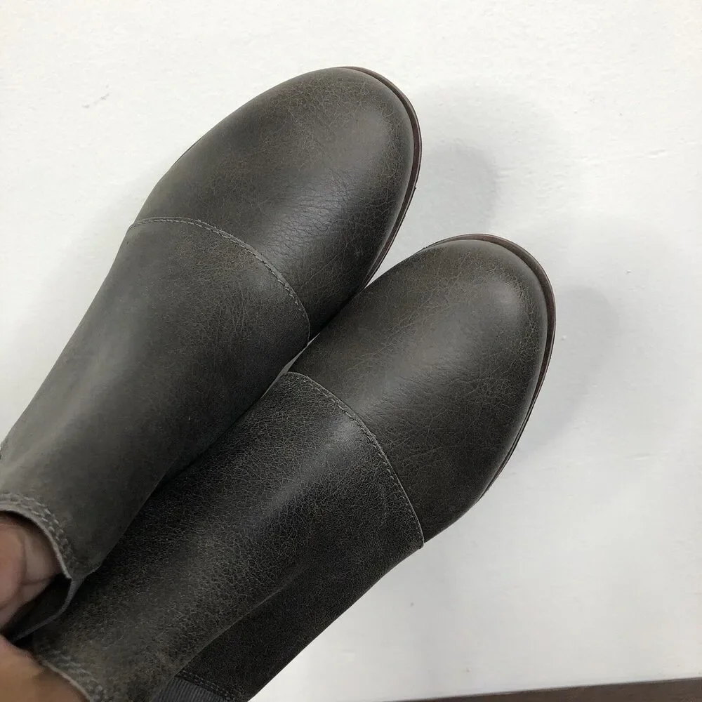 NEW Sorel Harlow Chelsea Booties in Quarry NL334-052 Women's Size 5.5